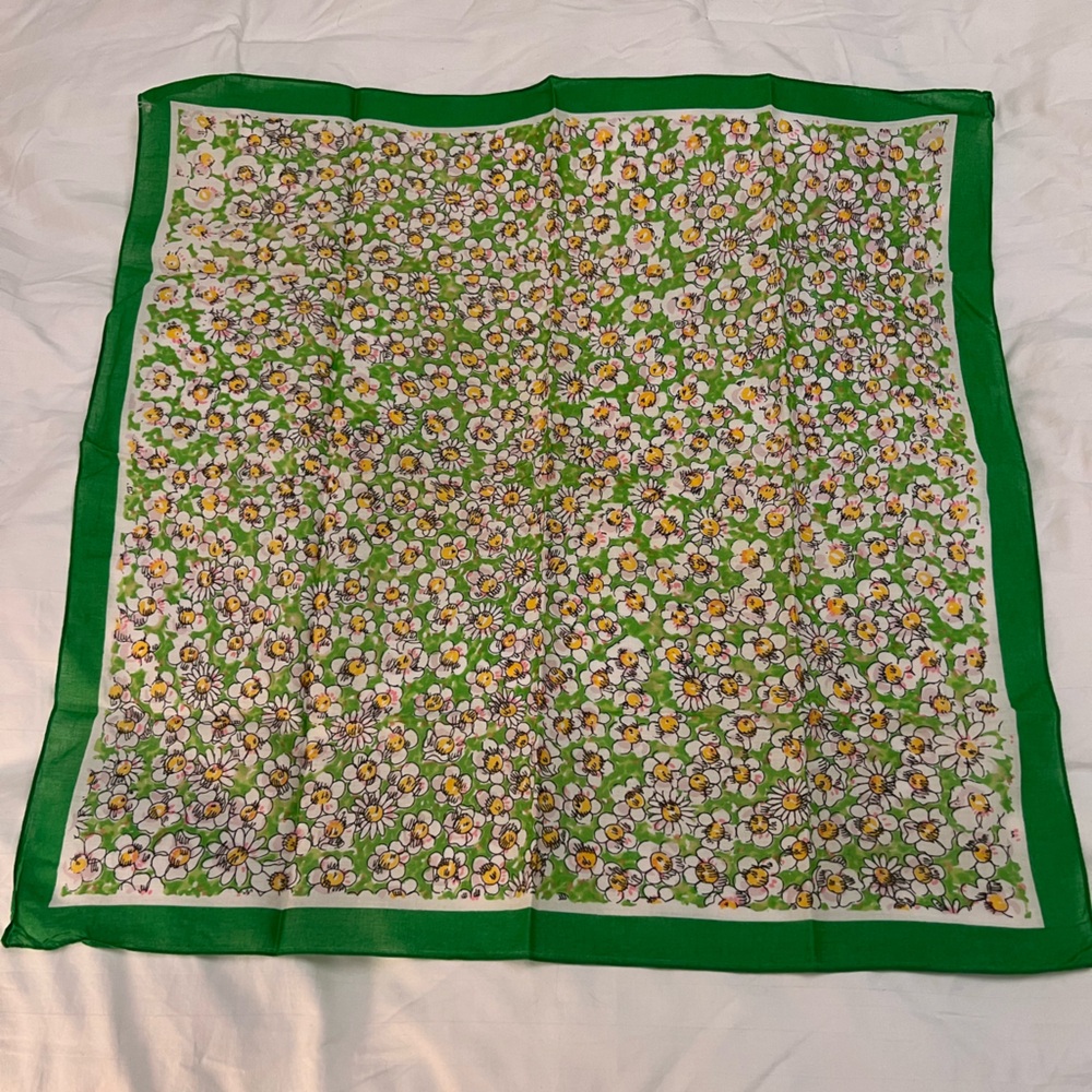 Mr. Emperor Floral Green Scarf